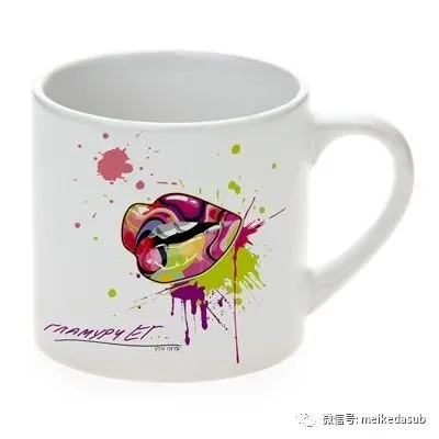 Doceperu Taza blanca con caja individual · 6oz