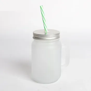 Doceperu Jarra de vidrio pavonado con tapa · 12oz