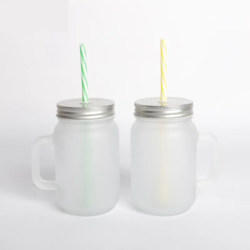 Doceperu Jarra de vidrio pavonado con tapa · 12oz