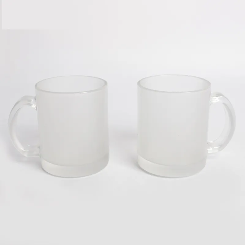 Doceperu Taza de vidrio pavonado con caja individual · 10oz