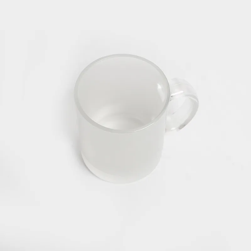 Doceperu Taza de vidrio pavonado con caja individual · 10oz