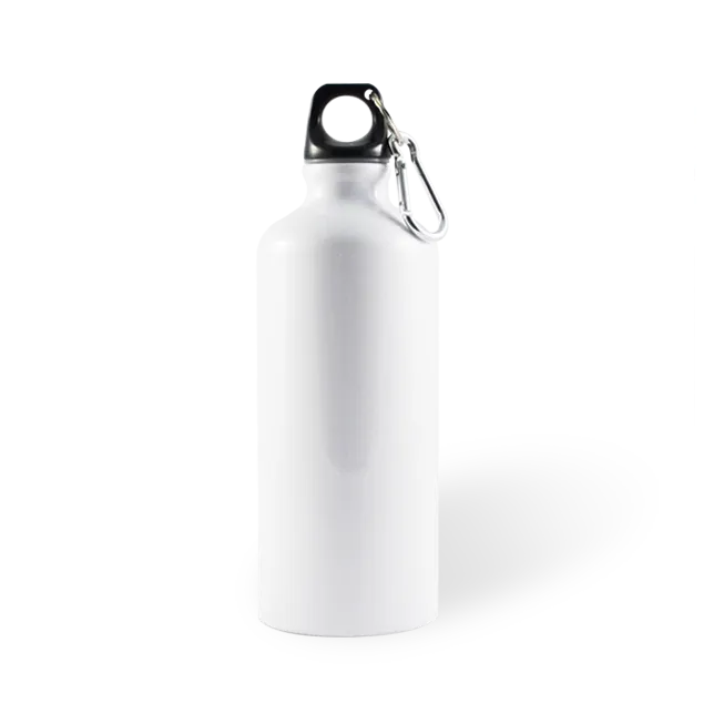 Tomatodo de Aluminio Blanco 600 ml para Sublimación