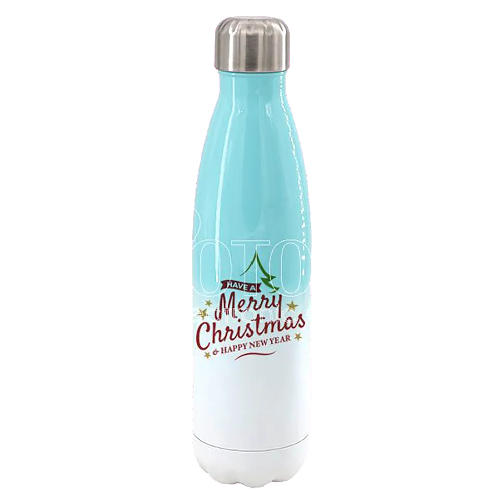 Botella Lechera Doble Pared Degradado de Colores · 500 ml