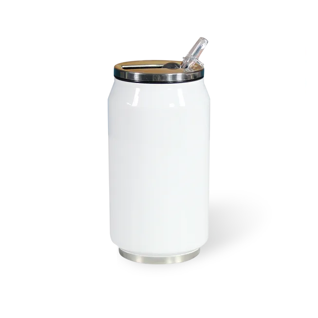 Termolata Blanca de 280 ml – Mini Botella de Acero Inoxidable Sublimable DOCEPRINT