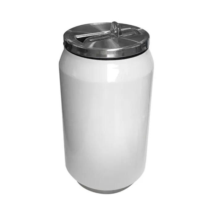 Termolata Blanca de 280 ml – Mini Botella de Acero Inoxidable Sublimable DOCEPRINT