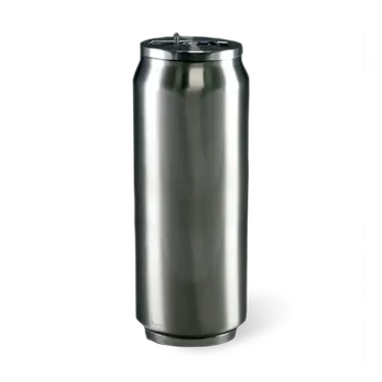 Termolata Plateada de 450 ml – Acero Inoxidable Sublimable para Diseños Únicos