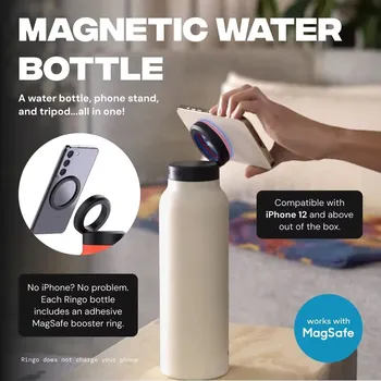 Termo Blanco con Tapa Magnética 750 ml DOCEPRINT – Personalizable por Sublimación