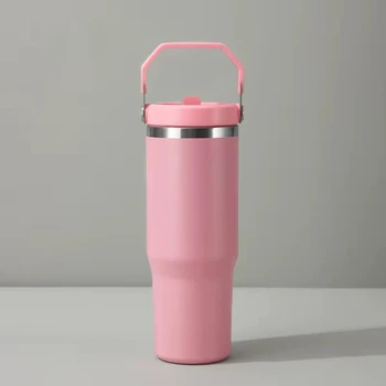 Tumbler de Acero Inoxidable 30oz Rosado