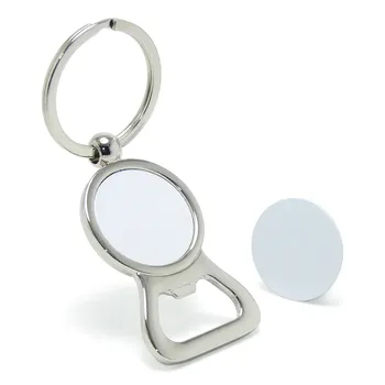 Agetoy Llavero metal abridor corazón sublimable