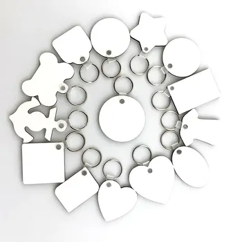 Llavero Acrilico Sublimable - Forma Rectangular