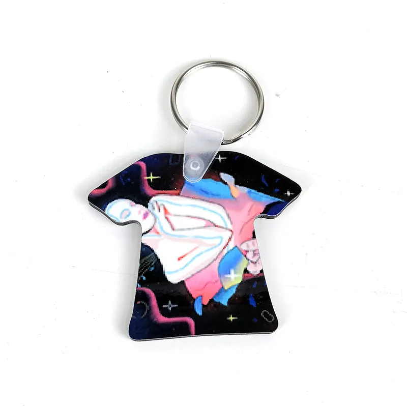 Llavero MDF Sublimable - Forma Camisa