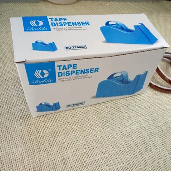 Dispensador de cinta térmica color cyan