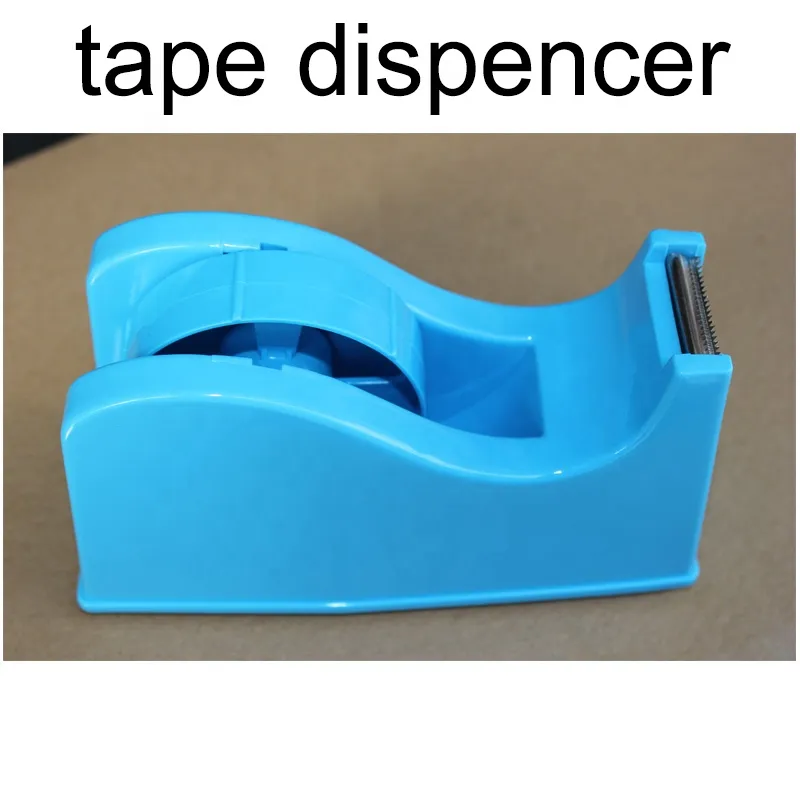 Dispensador de cinta térmica color cyan