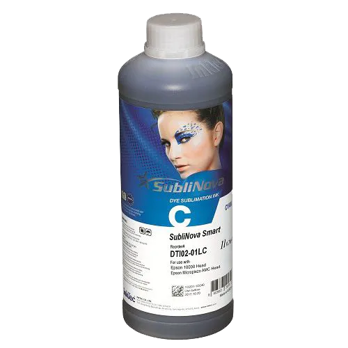 Tinta de Sublimación SubliNova Smart 1 litro – Cian