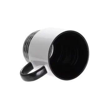 Taza Apilable Negra 11 oz para Sublimación – DocePrint