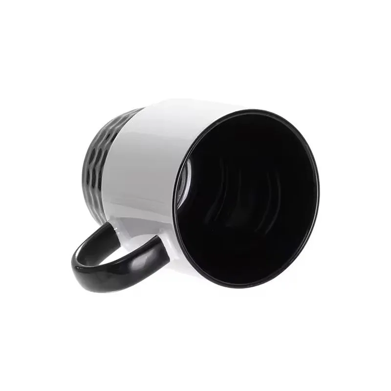 Taza Apilable Negra 11 oz para Sublimación – DocePrint