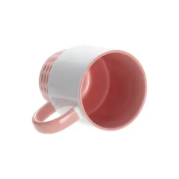 Taza Apilable Rosada 11 oz para Sublimación – DocePrint