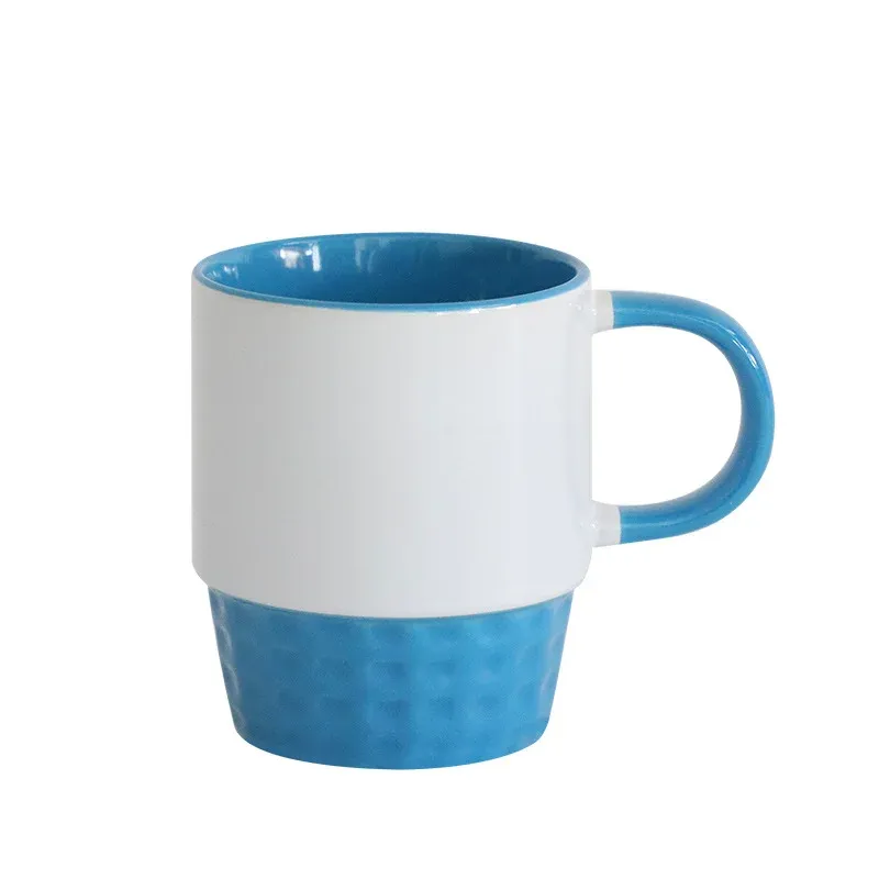 Taza Apilable Celeste 11 oz para Sublimación – DocePrint