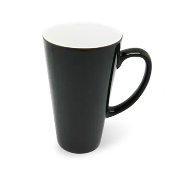 Taza Mágica Cónica 17 oz. Negro