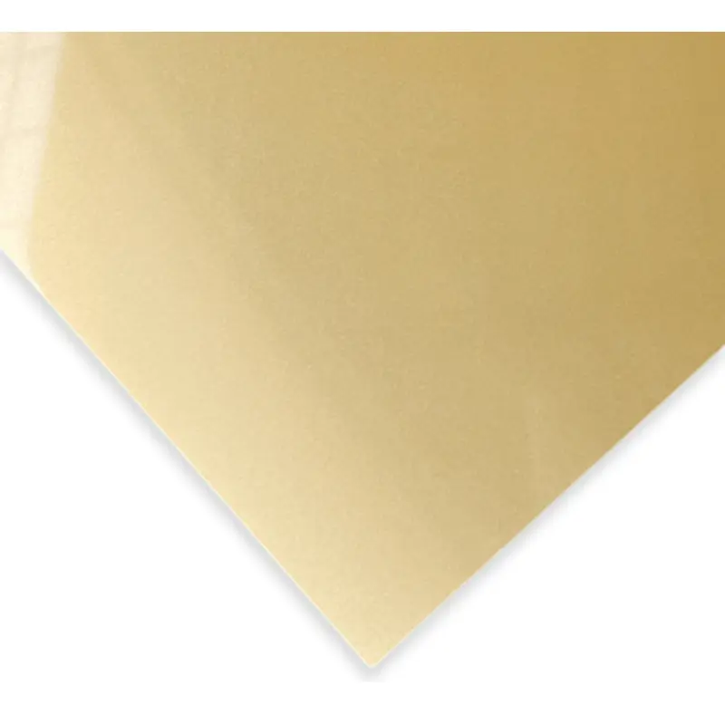 Lámina de Aluminio para Sublimación 40×60 cm | Color Dorado